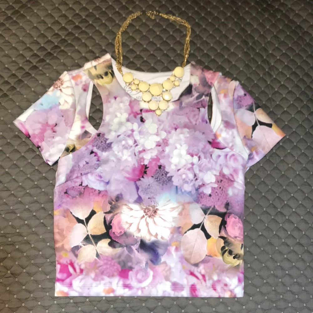 Floral Crop Top